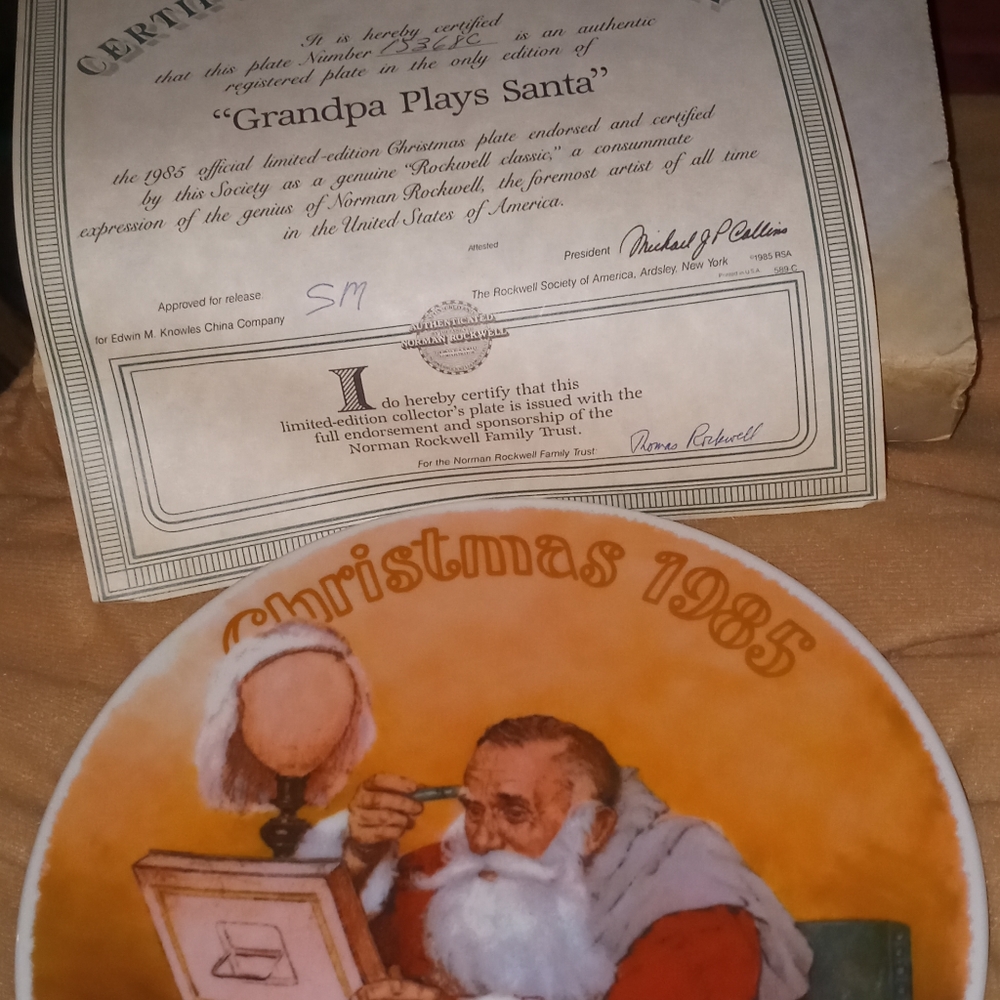 1985 Grandpa Plays Santa